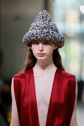 SA SU PHI - runway - Milan Fashion Week - Womenswear Fall Winter 2026 2027 MILAN, ITALY - FEBRUARY 27: a model walks the runway of Sa Su Phi fashion show during the Milan Fashion Week - Womenswear Fall Winter 2026 2027 on February 27, 2026 in Milan, Italy. Photo by Marco Piovanotto Abacapress.com  Copyright: xPiovanottoxMarco ABACAx