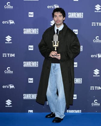 Sanremo, 76th Italian Song Festival - Assomusica Sanremo 2026 Awards photocall - pictured: Fulminacci  Copyright: xTerenghi PoolxSanremo02x xipa-agency.netx xPoolxSanremox02x IPA_Agency_IPA72138621
