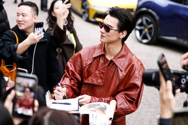 FERRARI - Guest arrivals - Milan Fashion Week - Womenswear Fall Winter 2026 2027 MILAN, ITALY - FEBRUARY 28: Keng Harit arrives to the Ferrari fashion show during the Milan Womenswear Fall Winter 2026 2027 Fashion Week on February 28, 2026 in Milan, Italy. Photo by Marco Piovanotto Abacapress.com Milan Italy  Copyright: xPiovanottoxMarco ABACAx