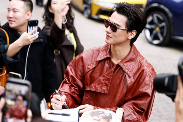 FERRARI - Guest arrivals - Milan Fashion Week - Womenswear Fall Winter 2026 2027 MILAN, ITALY - FEBRUARY 28: Keng Harit arrives to the Ferrari fashion show during the Milan Womenswear Fall Winter 2026 2027 Fashion Week on February 28, 2026 in Milan, Italy. Photo by Marco Piovanotto Abacapress.com Milan Italy  Copyright: xPiovanottoxMarco ABACAx