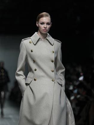 Milan, Milan Women s Fashion Week: Fall Winter 2026 27 - Women s Fashion, Fall Winter 2026 27 - Ermanno Scervino fashion show - catwalk in the photo: model  Copyright: xRiccardoxGiordanox xipa-agency.netx xRiccardoxGIordanox IPA_Agency_IPA72145215