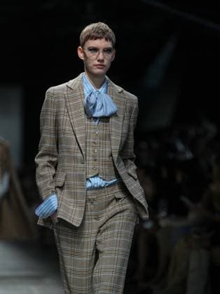 Milan, Milan Women s Fashion Week: Fall Winter 2026 27 - Women s Fashion, Fall Winter 2026 27 - Ermanno Scervino fashion show - catwalk in the photo: model  Copyright: xRiccardoxGiordanox xipa-agency.netx xRiccardoxGIordanox IPA_Agency_IPA72145477