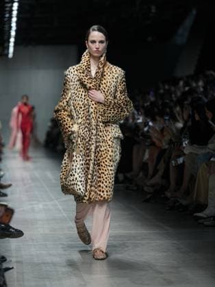 Milan, Milan Women s Fashion Week: Fall Winter 2026 27 - Women s Fashion, Fall Winter 2026 27 - Ermanno Scervino fashion show - catwalk in the photo: model  Copyright: xRiccardoxGiordanox xipa-agency.netx xRiccardoxGIordanox IPA_Agency_IPA72145621