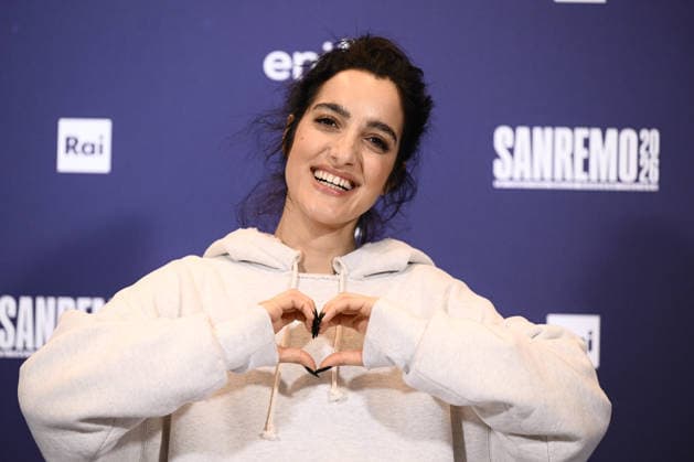 February 28, 2026, Sanremo, Rome, Italy: 76th Italian Song Festival. Photocall. Pictured: Levante Sanremo, February 28, 2026 Sanremo Italy  - ZUMAa289 20260228_zia_a289_260 Copyright: xMariaxLauraxAntonellix