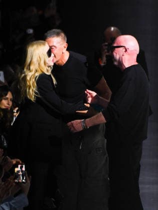 Milan, Milan Women s Fashion Week Fall Winter 2026 2027 - Dolce & Gabbana Fashion Show - Madonna salutes designers Domenico Dolce and Stefano Gabbana  Copyright: xMaurizioxMaulex xipa-agency.netx xMaurizioxMaulex IPA_Agency_IPA72152756
