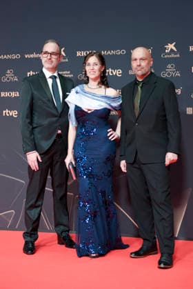 Red carpet of the Goya Awards 2026 The team of the short film El estado del alma poses on the red carpet of the 40th edition of the Goya Awards, at the Auditori del Centre de Convencions Internacionals, on February 28, 2026, in Barcelona, Cataluna Spain The awards are given annually by the Academy of Motion Picture Arts and Sciences of Spain AACCE with the aim of rewarding the best professionals in each of the various technical and creative specialties of Spanish cinema 28 FEBRUARY 2026 RED CARPET BARCELONA GOYA FILM AWARDS Barcelona Catalunya Barcelona Catalunya Catalunya Spain  Copyright: xAlbertoxParedesx 7327721