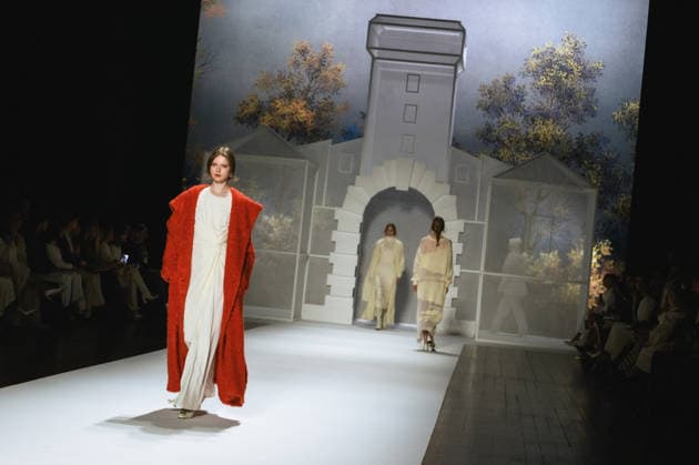 Milano Fashion Week - Women F W 26-27 Laura Biagiotti Fashion Show Vibes Piccolo Teatro Studio Melato - Milan, Italy Milano Fashion Week - Women F W 26-27 Laura Biagiotti Fashion Show Vibes Piccolo Teatro Studio Melato - Milan, Italy 28th February 2026 SGPItalia id 134552_002 * Not Exclusive  Copyright: xLorenzoxBaroncelli SGPx