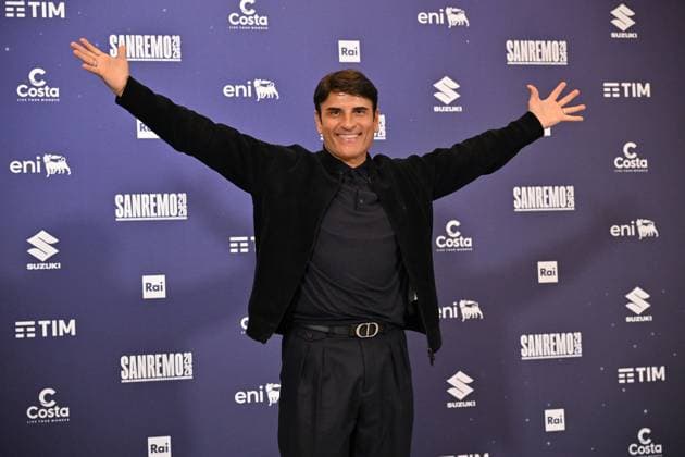 Foto IPP Felice De Martino Sanremo 28 02 2026 76° Festival della canzone italiana Nella foto: Sal Da Vinci Italy Photo Press World Copyright