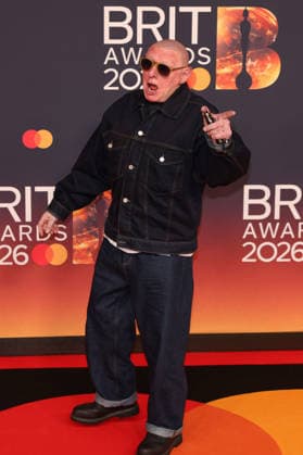 Celebrities attend The BRIT Awards 2026 at Co-op Live in Manchester, England Featuring: Shaun Ryder Where: Manchester, United Kingdom When: 28 Feb 2026 Credit: Alex Cropper Cover Images EDITORIAL USE ONLY. NOT FOR USE BY NEWSPAPERS BASED IN THE UK. Copyright: xx coverimg55514921