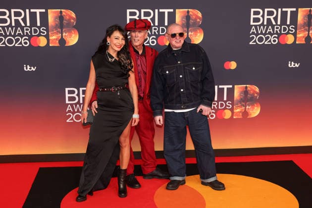 Celebrities attend The BRIT Awards 2026 at Co-op Live in Manchester, England Featuring: Firouzeh Razavi, Bez, Shaun Ryder Where: Manchester, United Kingdom When: 28 Feb 2026 Credit: Alex Cropper Cover Images EDITORIAL USE ONLY. NOT FOR USE BY NEWSPAPERS BASED IN THE UK. Copyright: xx coverimg55514922