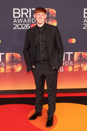 Celebrities attend The BRIT Awards 2026 at Co-op Live in Manchester, England Featuring: Angryginge, Morgan Burtwistle Where: Manchester, United Kingdom When: 28 Feb 2026 Credit: Alex Cropper Cover Images EDITORIAL USE ONLY. NOT FOR USE BY NEWSPAPERS BASED IN THE UK. Copyright: xx coverimg55514865