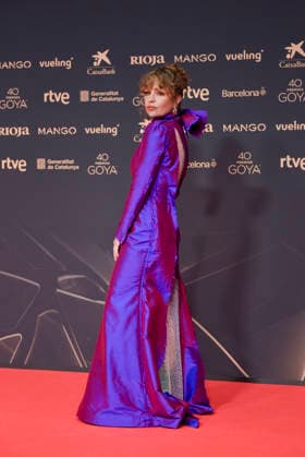 Red carpet of the Goya Awards 2026 Actress Dolores Fonzi poses on the red carpet of the 40th edition of the Goya Awards, at the Auditori del Centre de Convencions Internacionals, on February 28, 2026, in Barcelona, Cataluna Spain The awards are given annually by the Academy of Motion Picture Arts and Sciences of Spain AACCE with the aim of rewarding the best professionals in each of the various technical and creative specialties of Spanish cinema 28 FEBRUARY 2026 Barcelona, Cataluna Barcelona, Cataluna Espana  Copyright: xAlbertoxParedesx 7327846