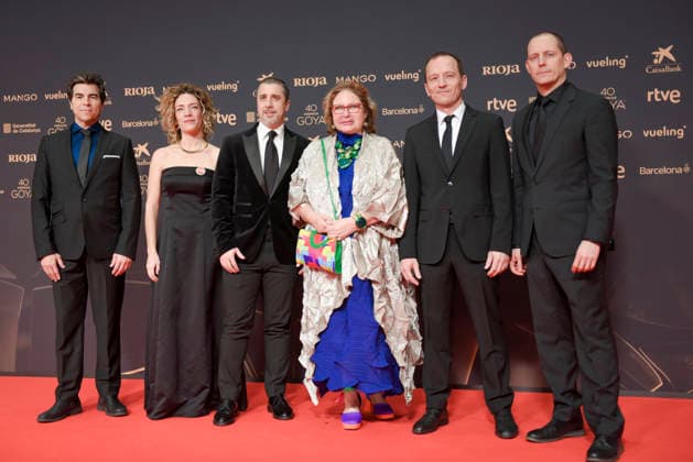 Red carpet of the Goya Awards 2026 The crew of the animated film Bella poses on the red carpet of the 40th edition of the Goya Awards, at the Auditori del Centre de Convencions Internacionals, on February 28, 2026, in Barcelona, Cataluna Spain The awards are given annually by the Academy of Motion Picture Arts and Sciences of Spain AACCE with the aim of rewarding the best professionals in each of the various technical and creative specialties of Spanish cinema 28 FEBRUARY 2026 Barcelona, Cataluna Barcelona, Cataluna Espana  Copyright: xAlbertoxParedesx 7327859