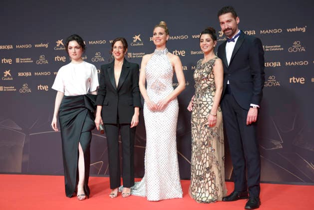 Red carpet of the Goya Awards 2026 The crew of the short film Sex at 70 poses on the red carpet of the 40th edition of the Goya Awards, at the Auditori del Centre de Convencions Internacionals, on February 28, 2026, in Barcelona, Cataluna Spain The awards are given annually by the Academy of Motion Picture Arts and Sciences of Spain AACCE with the aim of rewarding the best professionals in each of the various technical and creative specialties of Spanish cinema 28 FEBRUARY 2026 RED CARPET BARCELONA GOYA AWARDS CINEMA Barcelona Catalunya Barcelona Catalunya Catalunya Spain  Copyright: xAlbertoxParedesx 7327970