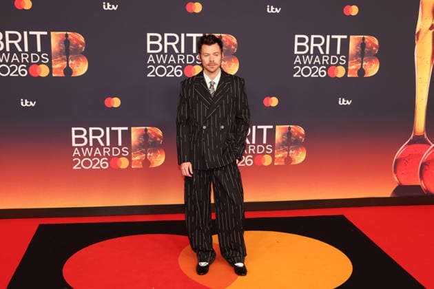 Celebrities attend The BRIT Awards 2026 at Co-op Live in Manchester, England Featuring: Harry Styles Where: Manchester, United Kingdom When: 28 Feb 2026 Credit: Alex Cropper Cover Images EDITORIAL USE ONLY. NOT FOR USE BY NEWSPAPERS BASED IN THE UK. Copyright: xx coverimg55515232