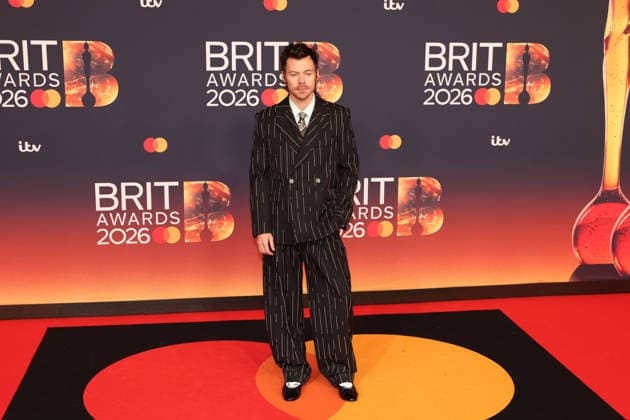 Celebrities attend The BRIT Awards 2026 at Co-op Live in Manchester, England Featuring: Harry Styles Where: Manchester, United Kingdom When: 28 Feb 2026 Credit: Alex Cropper Cover Images EDITORIAL USE ONLY. NOT FOR USE BY NEWSPAPERS BASED IN THE UK. Copyright: xx coverimg55515233
