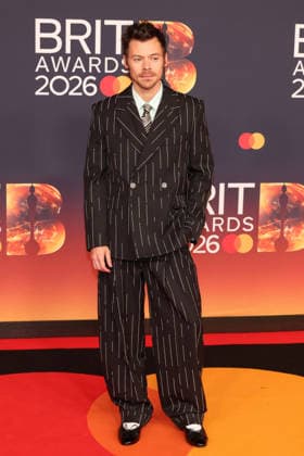 Celebrities attend The BRIT Awards 2026 at Co-op Live in Manchester, England Featuring: Harry Styles Where: Manchester, United Kingdom When: 28 Feb 2026 Credit: Alex Cropper Cover Images EDITORIAL USE ONLY. NOT FOR USE BY NEWSPAPERS BASED IN THE UK. Copyright: xx coverimg55515240
