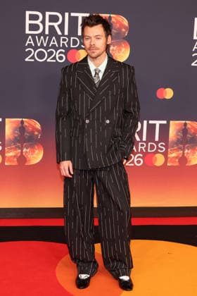 Celebrities attend The BRIT Awards 2026 at Co-op Live in Manchester, England Featuring: Harry Styles Where: Manchester, United Kingdom When: 28 Feb 2026 Credit: Alex Cropper Cover Images EDITORIAL USE ONLY. NOT FOR USE BY NEWSPAPERS BASED IN THE UK. Copyright: xx coverimg55515288