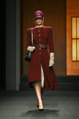 Milan, Milan Women s Fashion Week Fall Winter 2026 27 - Women s Fashion, Fall Winter 2026 27 - Luisa Spagnoli fashion show - catwalk in the photo: model  Copyright: xSimonaxChiocciax xipa-agency.netx xFotosickix IPA_Agency_IPA72167761