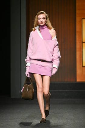 Milan, Milan Women s Fashion Week Fall Winter 2026 27 - Women s Fashion, Fall Winter 2026 27 - Luisa Spagnoli fashion show - catwalk in the photo: model  Copyright: xSimonaxChiocciax xipa-agency.netx xFotosickix IPA_Agency_IPA72167840