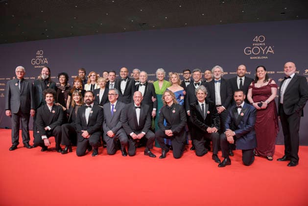 Red carpet of the Goya Awards 2026 The Board of Directors of the Film Academy poses on the red carpet of the 40th edition of the Goya Awards, at the Auditori del Centre de Convencions Internacionals, on February 28, 2026, in Barcelona, Cataluna Spain The awards are given annually by the Academy of Motion Picture Arts and Sciences of Spain AACCE with the aim of rewarding the best professionals in each of the various technical and creative specialties of Spanish cinema 28 FEBRUARY 2026 RED CARPET BARCELONA GOYA AWARDS CINEMA AWARDS Barcelona Catalunya Barcelona Catalunya Catalunya Spain  Copyright: xAlbertoxParedesx 7328054