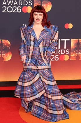 Celebrities attend The BRIT Awards 2026 at Co-op Live in Manchester, England Featuring: CMAT Where: Manchester, United Kingdom When: 28 Feb 2026 Credit: Alex Cropper Cover Images EDITORIAL USE ONLY. NOT FOR USE BY NEWSPAPERS BASED IN THE UK. Copyright: xx coverimg55515439