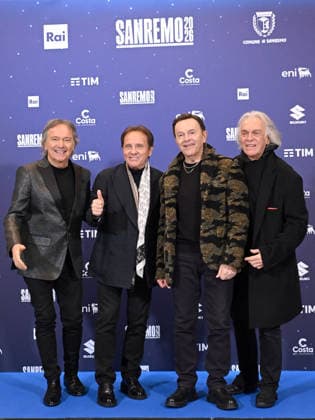 76th Italian Song Festival, Photocall February 28, 2026, Sanremo. 76th Italian Song Festival. Photocall. Pictured are the Pooh group., Credit:Maria Laura Antonelli Avalon Italy, Sanremo  Copyright: xMariaxLauraxAntonellix xAvalonx 1079009595