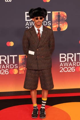Celebrities attend The BRIT Awards 2026 at Co-op Live in Manchester, England Featuring: Jordan Stephens Where: Manchester, United Kingdom When: 28 Feb 2026 Credit: Alex Cropper Cover Images EDITORIAL USE ONLY. NOT FOR USE BY NEWSPAPERS BASED IN THE UK. Copyright: xx coverimg55515372