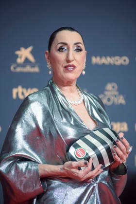 Red carpet of the Goya Awards 2026 Actress Rossy de Palma poses on the red carpet of the 40th edition of the Goya Awards, at the Auditori del Centre de Convencions Internacionals, on February 28, 2026, in Barcelona, Cataluna Spain The awards are given annually by the Academy of Motion Picture Arts and Sciences of Spain AACCE with the aim of rewarding the best professionals in each of the various technical and creative specialties of Spanish cinema 28 FEBRUARY 2026 RED CARPET BARCELONA GOYA AWARDS CINEMA AWARDS Barcelona Catalunya Barcelona Catalunya Catalunya Spain  Copyright: xAlbertoxParedesx 7328209
