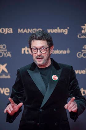 Red carpet of the Goya Awards 2026 Actor Manolo Solo poses on the red carpet of the 40th edition of the Goya Awards, at the Auditori del Centre de Convencions Internacionals, on February 28, 2026, in Barcelona, Cataluna Spain The awards are given annually by the Academy of Motion Picture Arts and Sciences of Spain AACCE with the aim of rewarding the best professionals in each of the various technical and creative specialties of Spanish cinema 28 FEBRUARY 2026 RED CARPET BARCELONA GOYA AWARDS CINEMA AWARDS Barcelona Catalunya Barcelona Catalunya Catalunya Spain  Copyright: xAlbertoxParedesx 7328307