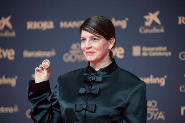 Red carpet of the Goya Awards 2026 Actress Laia Marull poses on the red carpet of the 40th edition of the Goya Awards, at the Auditori del Centre de Convencions Internacionals, on February 28, 2026, in Barcelona, Cataluna Spain The awards are given annually by the Academy of Motion Picture Arts and Sciences of Spain AACCE with the aim of rewarding the best professionals in each of the various technical and creative specialties of Spanish cinema 28 FEBRUARY 2026 RED CARPET BARCELONA GOYA AWARDS CINEMA AWARDS Barcelona Catalunya Barcelona Catalunya Catalunya Spain  Copyright: xAlbertoxParedesx 7328308