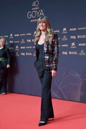 Red carpet of the Goya Awards 2026 The wife of the President of the Government, Begona Gomez, poses on the red carpet of the 40th edition of the Goya Awards, at the Auditori del Centre de Convencions Internacionals, on February 28, 2026, in Barcelona, Cataluna Spain The awards are given annually by the Academy of Motion Picture Arts and Sciences of Spain AACCE with the aim of rewarding the best professionals in each of the various technical and creative specialties of Spanish cinema 28 FEBRUARY 2026 Barcelona, Cataluna Barcelona, Cataluna Espana  Copyright: xAlbertoxParedesx 7328326
