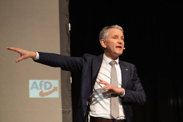 News Themen der Woche KW09 Reutlingen Politik: Bjoern Hoecke in Rommelsbach, Reutlingen, 28.02.2026, Politik: Bjoern Hoecke in Rommelsbach, Reutlingen, 28.02.2026, Bjoern Hoecke *** Reutlingen Politics Bjoern Hoecke in Rommelsbach, Reutlingen, 28 02 2026, Politics Bjoern Hoecke in Rommelsbach, Reutlingen, 28 02 2026, Bjoern Hoecke Copyright: xDROFITSCH EIBNERx EP_ddh