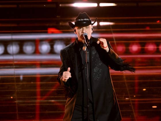 Sanremo, 76th Italian Song Festival - fifth final night. Pictured: J-Ax  Copyright: xAlbertoxTerenghix xPoolxSanremox02x xipa-agency.netx xPoolxSanremox02x IPA_Agency_IPA72175481
