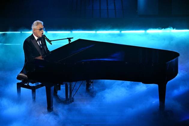 Foto IPP Felice De Martino Sanremo 28 02 2026 76° Festival della canzone italiana - serata finale Nella foto andrea bocelli Italy Photo Press World Copyright