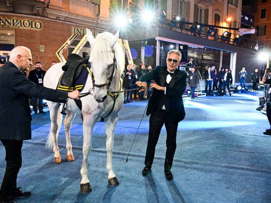 Sanremo, 76th Italian Song Festival. Fifth Final Night. Pictured: Andrea Bocelli  Copyright: xManuelexMangiarottix xipa-agency.netx xPoolxSanremox02x IPA_Agency_IPA72176418