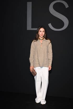 Milan, Milan Women s Fashion Week Fall Winter 2026 27 - Women s Fashion, Fall Winter 2026 27 - Luisa Spagnoli fashion show - arrivals in the photo: guest  Copyright: xSimonaxChiocciax xipa-agency.netx xFotosickix IPA_Agency_IPA72176960