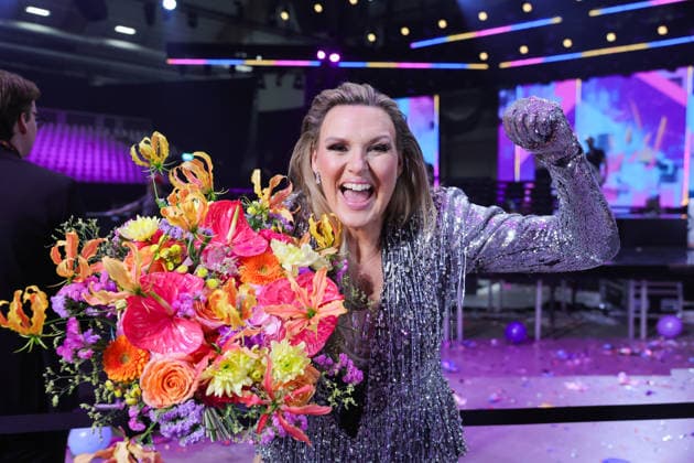 SUNDSVALL, SWEDEN 20260228 Sanna Nielsen during a press conference after she took the second final place with the entry Waste your love in round 5 of Melodifestivalen 2026 in Gärdehov Arena in Sundsvall SUNDSVALL SWEDEN x11900x  Copyright: xPärxBäckström TTx MELODIFESTIVALEN 2026 SUNDSVALL iXxw-LAi0Z8