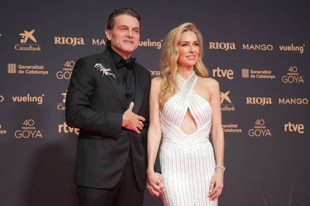 Kira Miró and Salva Reina at photocall for the 40th annual Goya Film Awards in Barcelona on Saturday 28 February, 2026. Cordon Press 