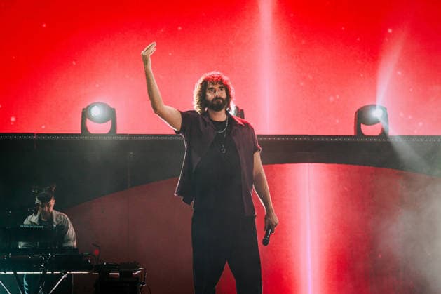 February 28, 2026, Madrid, Madrid, Spain: MIKEL IZAL concert at the Movistar Arena in Madrid Madrid Spain  - ZUMAl225 20260228_zip_l225_003 Copyright: xAlvaroxLagunax