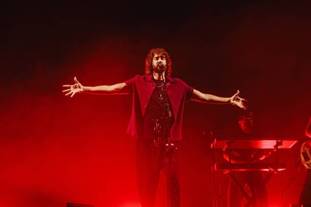 February 28, 2026, Madrid, Madrid, Spain: MIKEL IZAL concert at the Movistar Arena in Madrid Madrid Spain  - ZUMAl225 20260228_zip_l225_007 Copyright: xAlvaroxLagunax