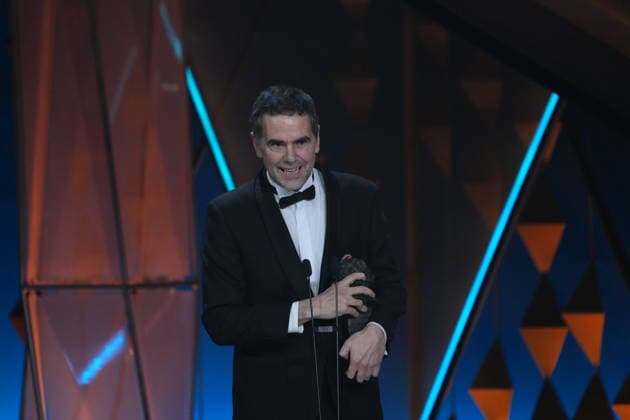 Goya Awards Gala 2026 Director of Photography Mauro Herce collects the Goya for Best Cinematography for Sirat during the 40th edition of the Goya Awards, at the Auditori del Centre de Convencions Internacionals, on February 28, 2026, in Barcelona, Cataluna Spain The awards are given annually by the Academy of Motion Picture Arts and Sciences of Spain AACCE with the aim of rewarding the best professionals in each of the various technical and creative specialties of Spanish cinema 28 FEBRUARY 2026 GOYA AWARDS AWARDED CINEMA CINEMATOGRAPHY GALA GALA DELIVERY BARCELONA Barcelona, Cataluna Barcelona, Cataluna Spain  Copyright: xDavidxZorrakinox 7328641