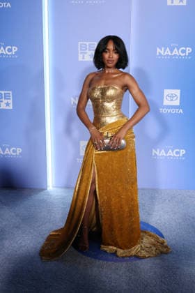 57th Annual NAACP Image Awards Lovie Simone at the 57th Annual NAACP (National Association for the Advancement of Colored People) Image Awards held at the Pasadena Civic Auditorium on February 28, 2026 in Pasadena, San Gabriel Valley, Los Angeles, California, United States., Credit:Xavier Collin Avalon USA, Pasadena  Copyright: xXavierxCollinx xAvalonx 1079116698