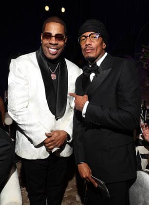 Entertainment Themen der Woche LOS ANGELES, CA - FEBRUARY 27: Busta Rhymes and Nick Cannon at the 57th NAACP Image Awards Official BET Dinner at Grand Venue on February 27, 2026 in Los Angeles, California. Copyright: xWalikxGoshornax