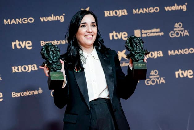 40th Goya Awards - Winners Room Alauda Ruiz de Azua poses as winner during 40th Goya Awards - Winners Room at International Barcelona Convention Center on March 1, 2026 in Barcelona, Spain Photo by IMAGO MPG  Copyright: xMPGx