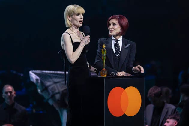 Kelly Osbourne and Sharon Osbourne at the Brit Awards 2026 Kelly Osbourne and Sharon Osbourne at the Brit Awards 2026 at the Co-Op Live, Manchester, England, 28th February 2026, Credit:Mike Gray Avalon  Copyright: xMikexGrayx xAvalonx 1079163738