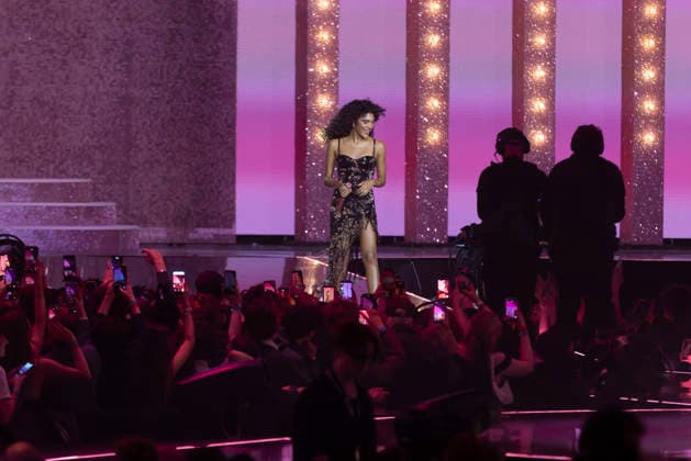 Olivia Dean performs at the Brit Awards 2026 Olivia Dean performs at the Brit Awards 2026 at the Co-Op Live, Manchester, England, 28th February 2026, Credit:Mike Gray Avalon  Copyright: xMikexGrayx xAvalonx 1079170815