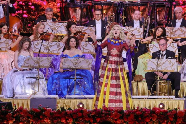 28.02.2026, AndrŽ Rieu, Geiger, im Konzert mit Orchester live in der Uber Arena, Berlin, Walzer, Berlin
