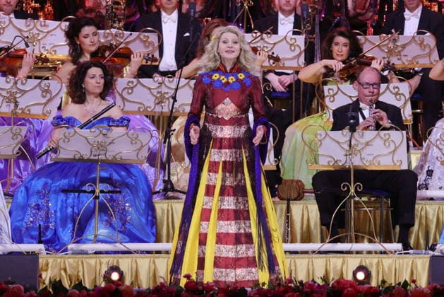 28.02.2026, AndrŽ Rieu, Geiger, im Konzert mit Orchester live in der Uber Arena, Berlin, Walzer, Berlin