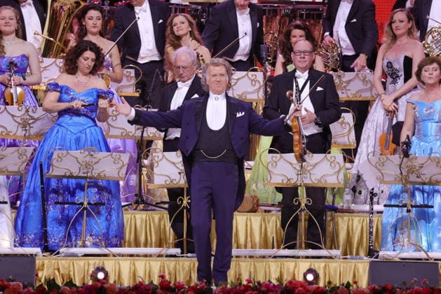 28.02.2026, AndrŽ Rieu, Geiger, im Konzert mit Orchester live in der Uber Arena, Berlin, Walzer, Berlin